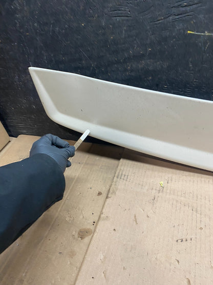 2003 to 2007 Cadillac CTS Trunk Spoiler Wing White OEM W2492 DG5