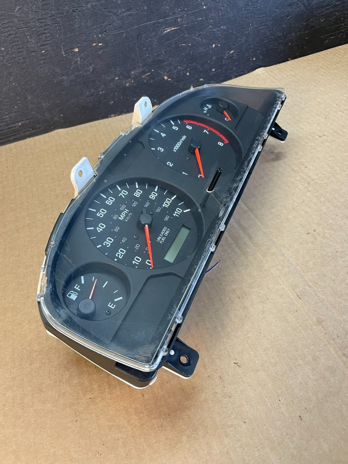 2000 2001 Nissan Frontier Xterra Cluster Speedometer Instrument af3565 DG1