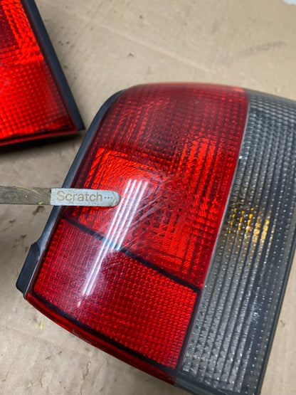 1994 to 1998 Saab 900 & Turbo Left+Right Side Tail Lights W0877 DW6