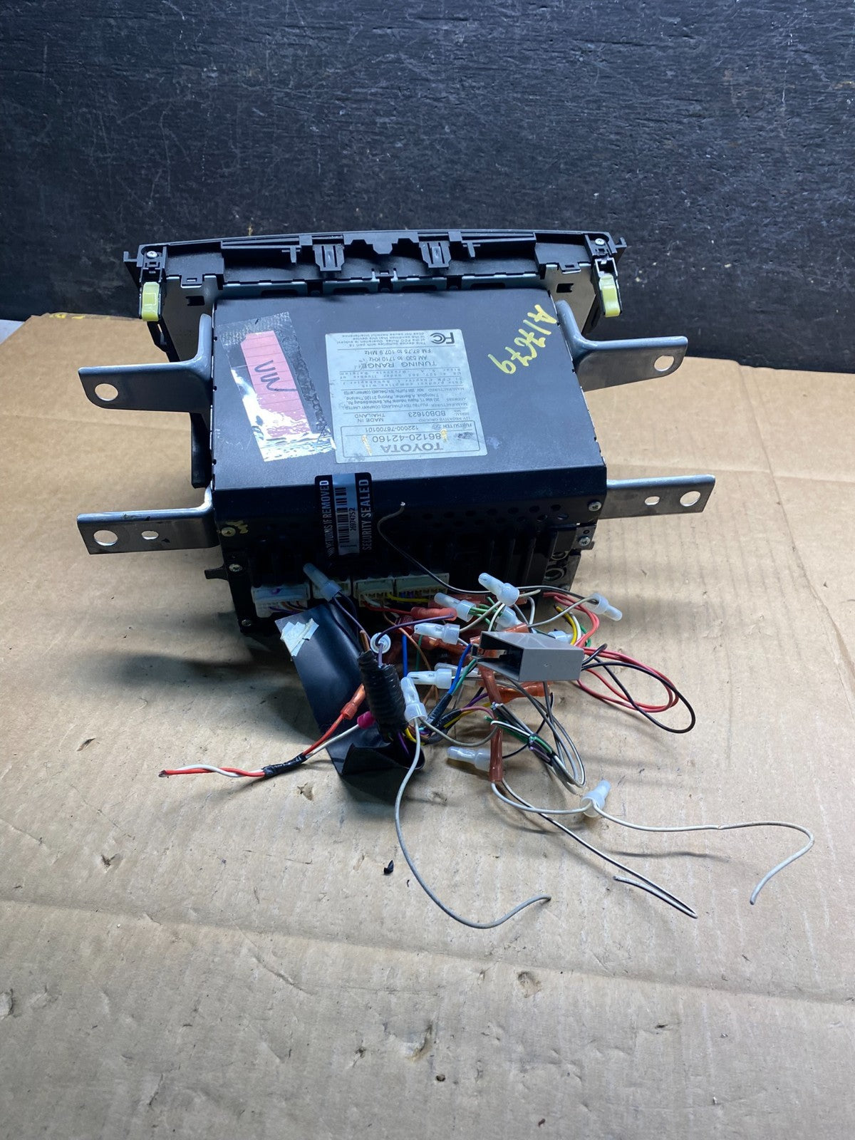 2006 to 2008 Toyota RAV4 Audio Equipment Radio Receiver AI7679 DG4