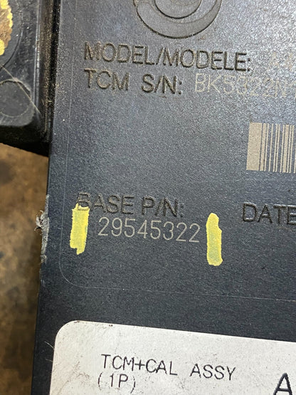 Allison Transmission Control Module 29545322 ab4405 DG2