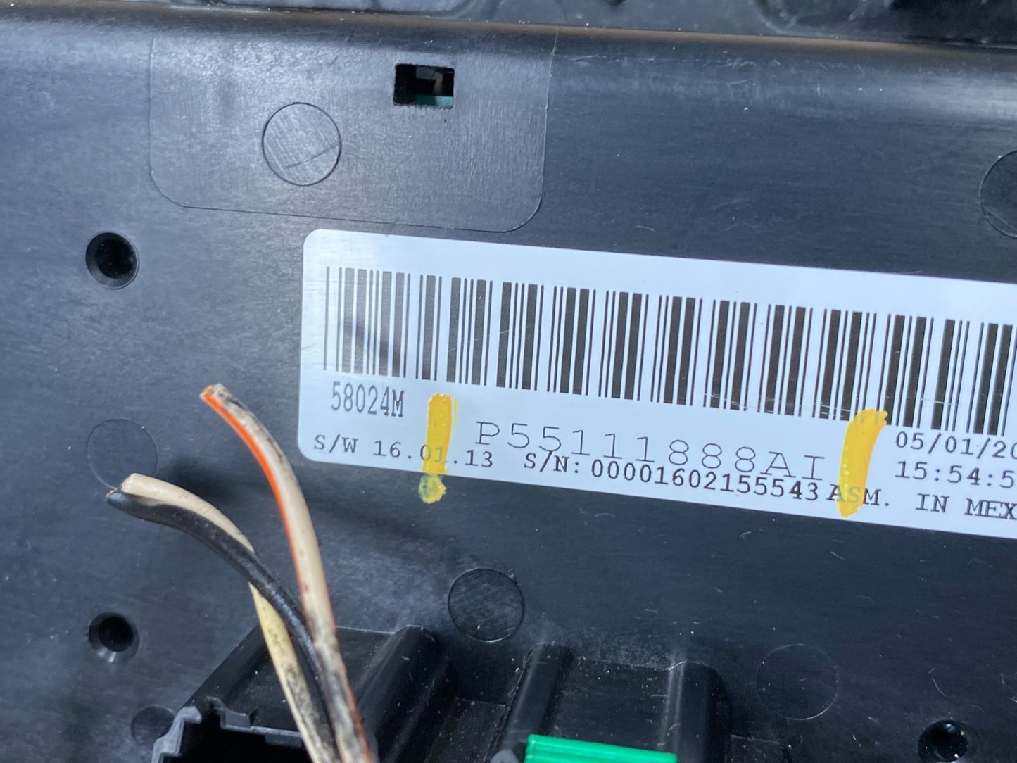 2011-2014 Chrysler 200 Heater AC Climate Switch Temperature Control z0170 DG6
