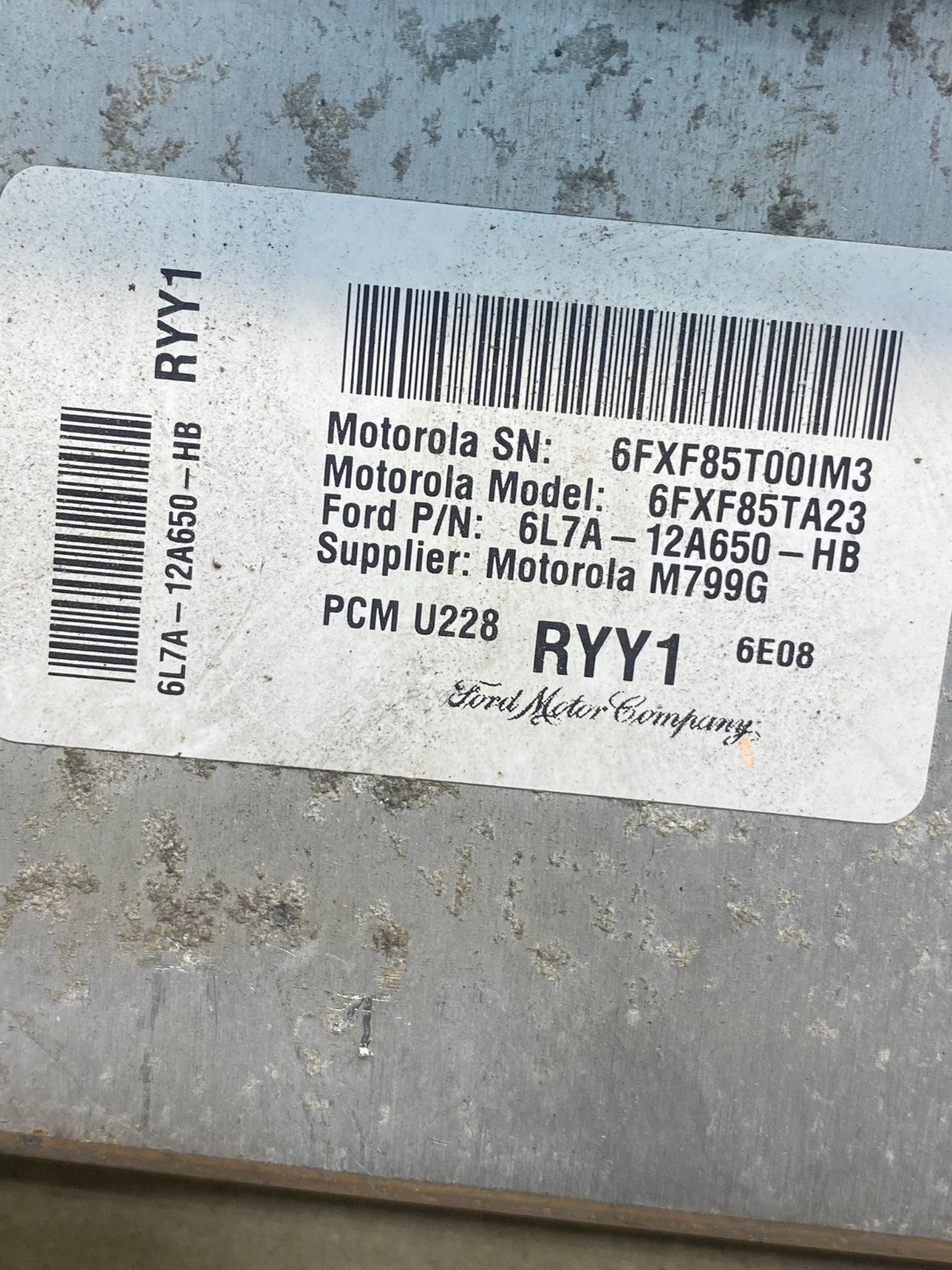 2006 Lincoln Navigator 5.4L Engine Control Unit ECU ECM AH4748 DG2