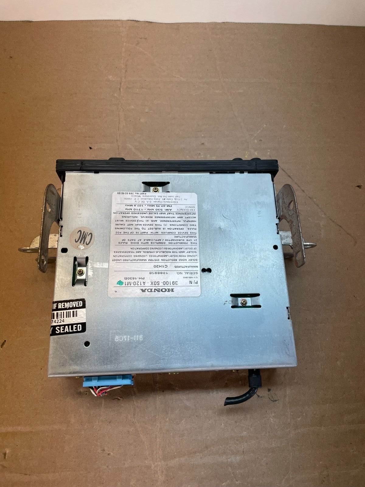2003 to 2004 Honda Odyssey Radio AM/FM Control Panel AI0540 DG6