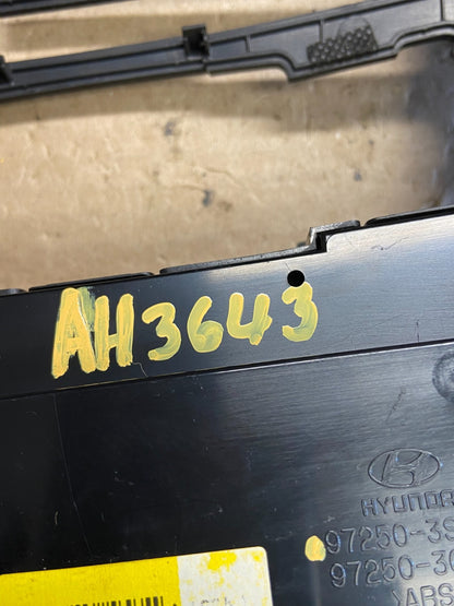 2011 - 2014 Hyundai Sonata Center Radio Climate Control Air Vent Bezel ah3643 DG7