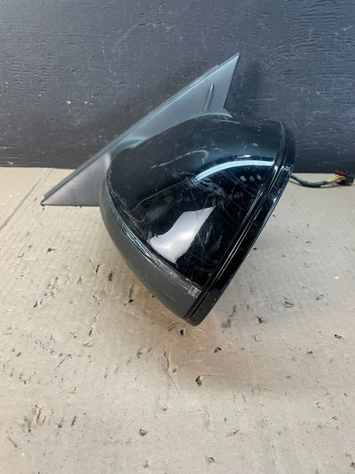2009 to 2012 Audi Q5 Left Driver LH Side Door View Power Mirror AE0727 DW10