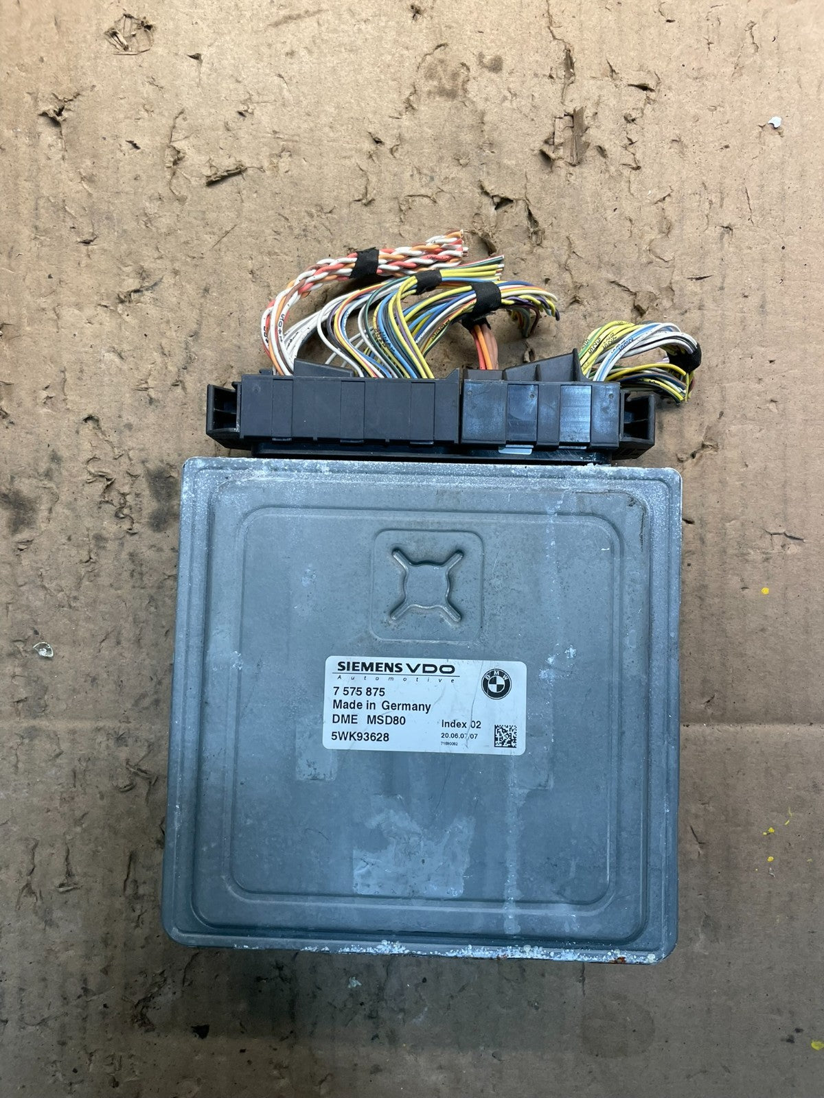 2007 to 2010 Bmw 328i 528i Ecm Ecu Engine Computer OEM U2058 DG0