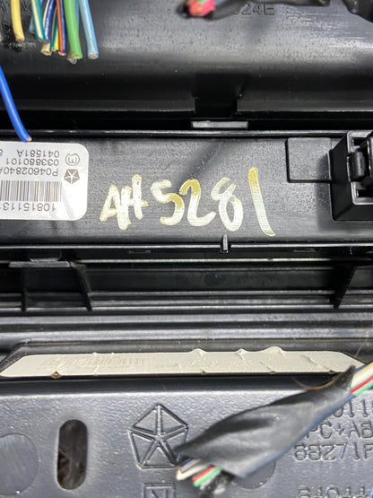 2008 2009 2010 Jeep Grand Cherokee A/C Climate Control Bezel AH5281 DG8