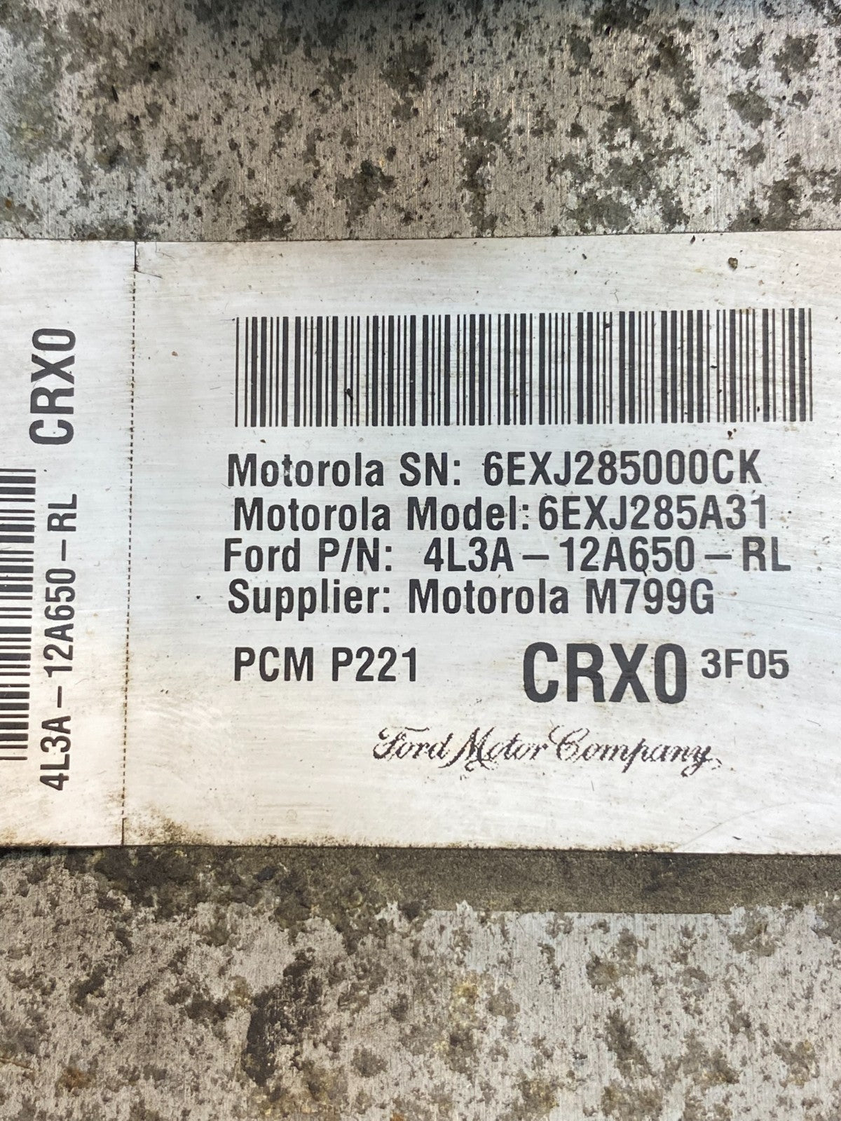 2004 Ford F-150 F150 4.6L Engine Control Unit ECU Computer Module AH9951 DG2