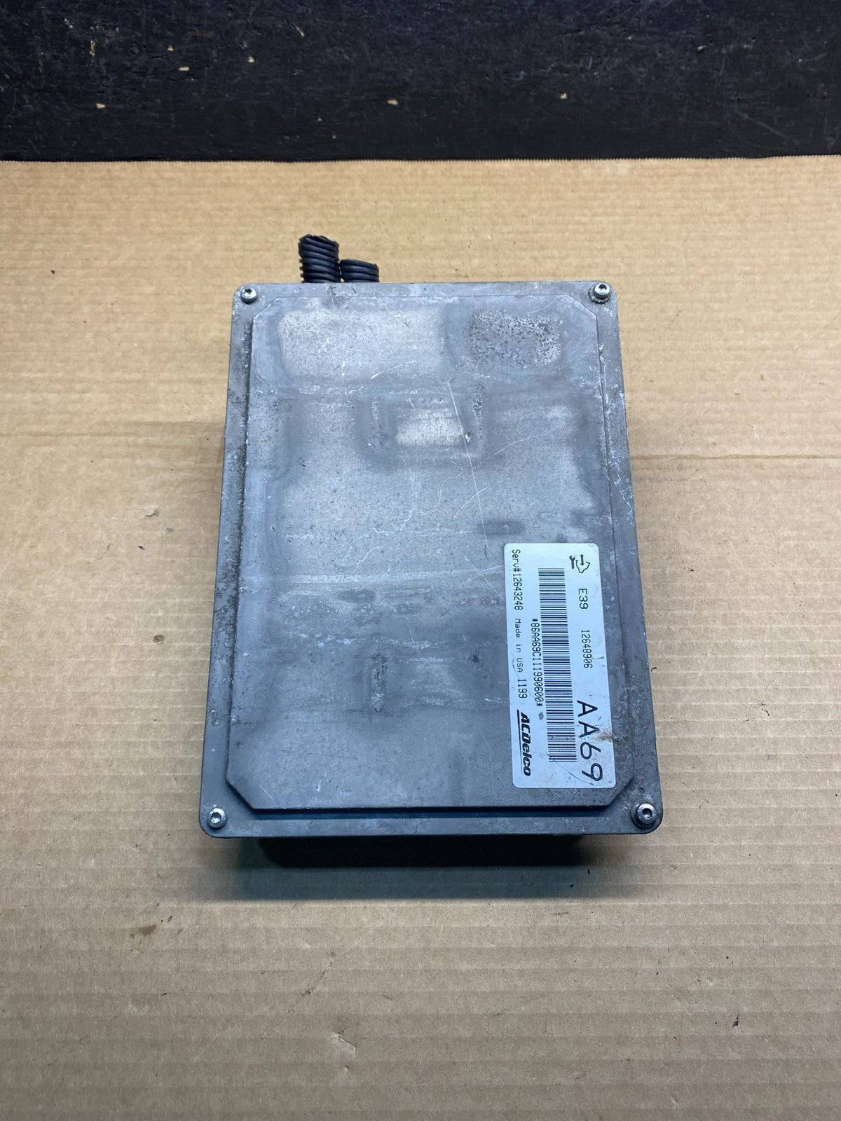 2012 Chevrolet Equinox Ecu Engine Control Module Unit Ecm 12648906 AF7758 DG1