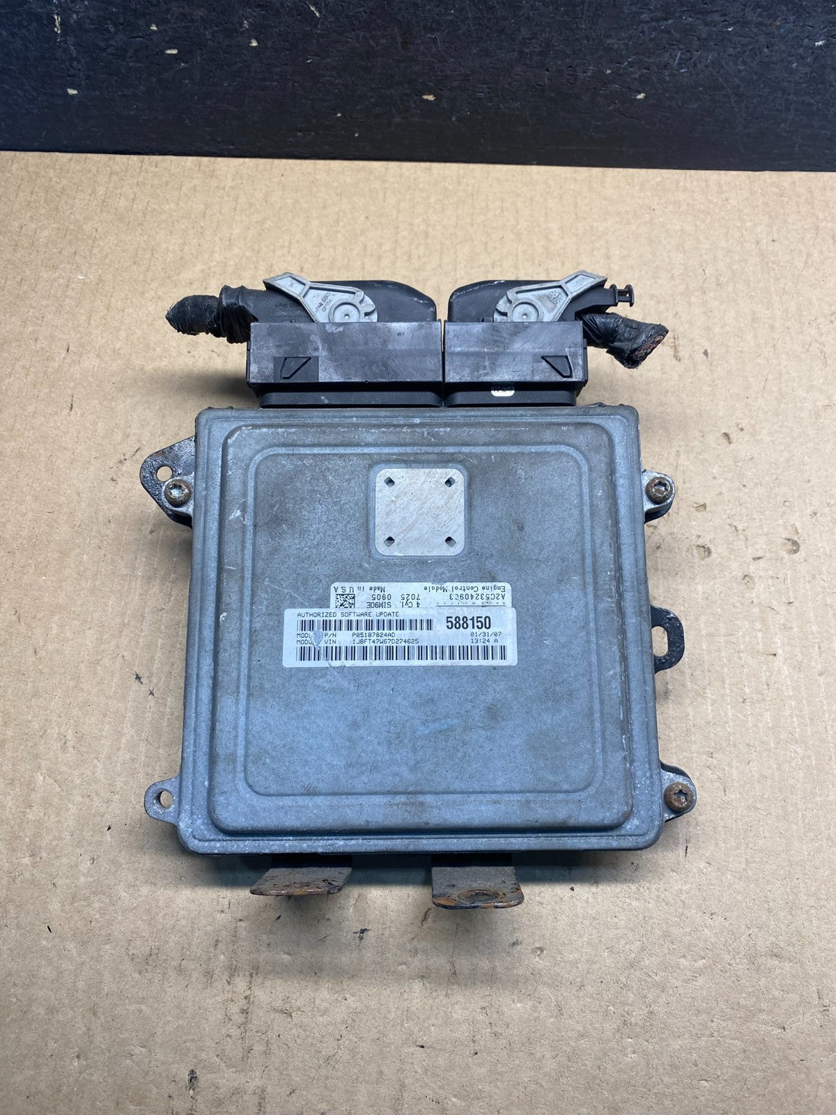 2007 Jeep Compass Patriot 2.4L PCM ECM ECU Engine Computer Module ag7044 DG0