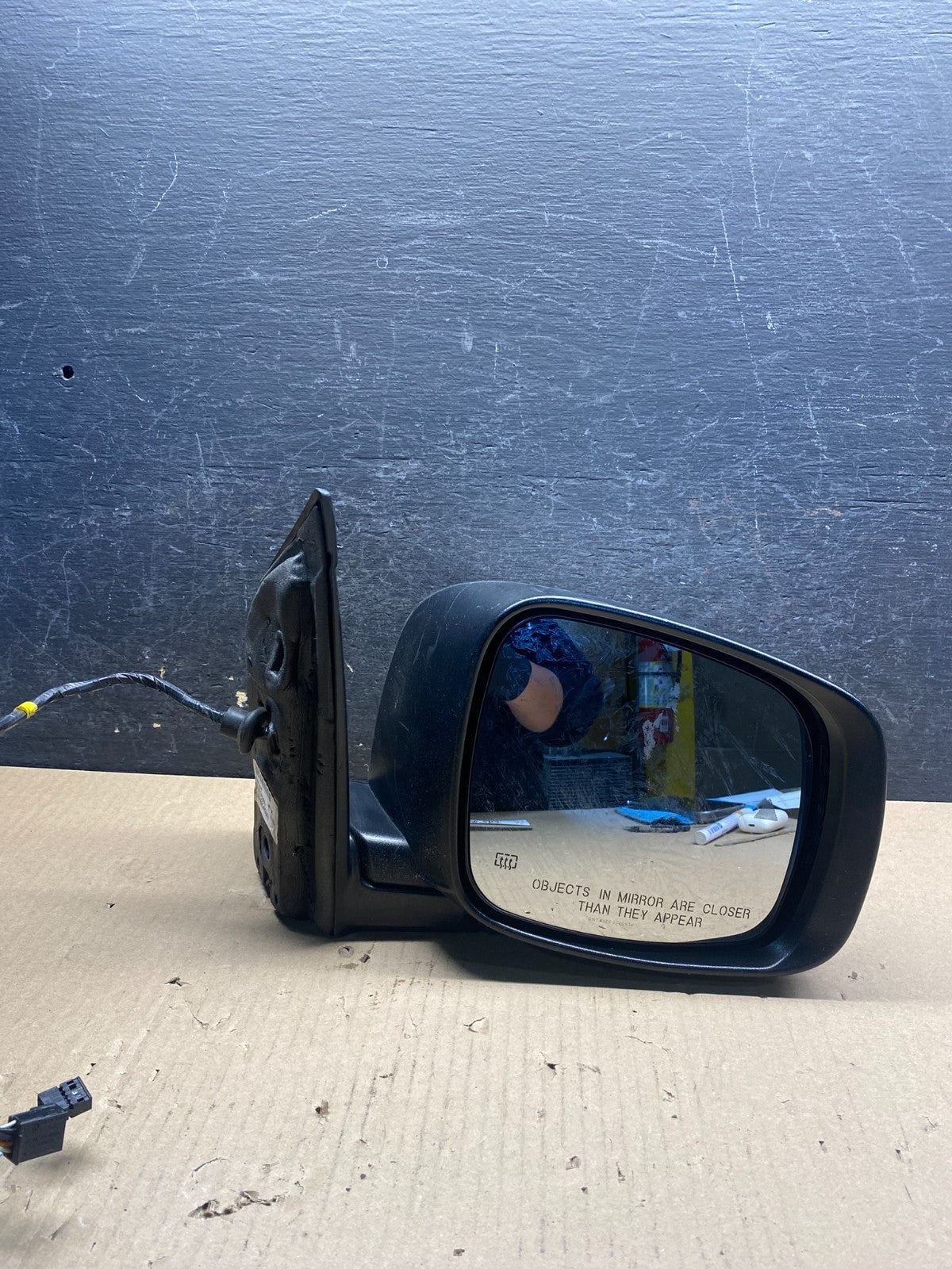 2011-2016 Chrysler Town Country Right Passenger Blind Door Heat Mirror AJ0464 DW8