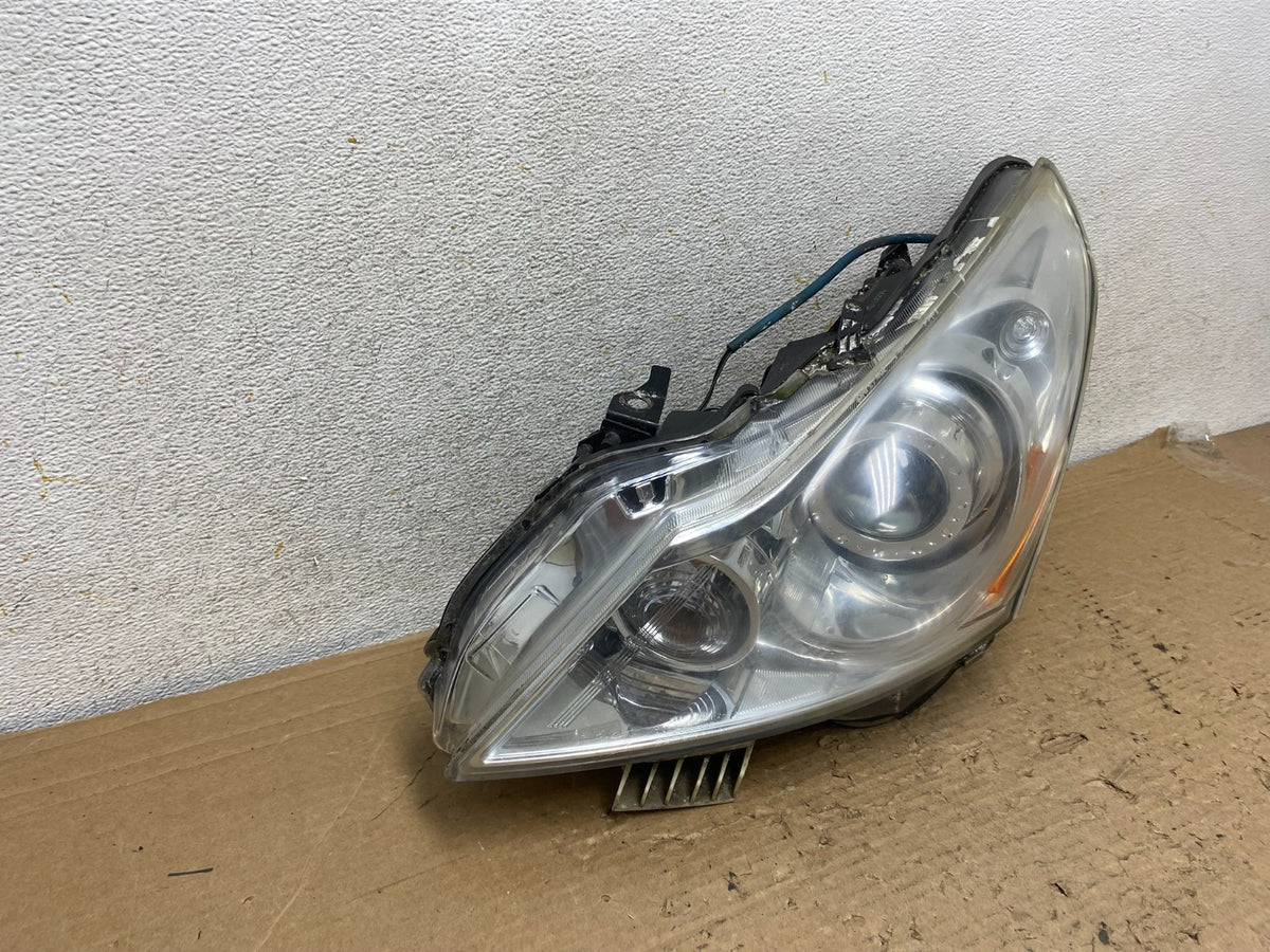Sedan 4Door 2010 to 2013 Infiniti G37 Left Driver Headlight Xenon AH9218 DW1