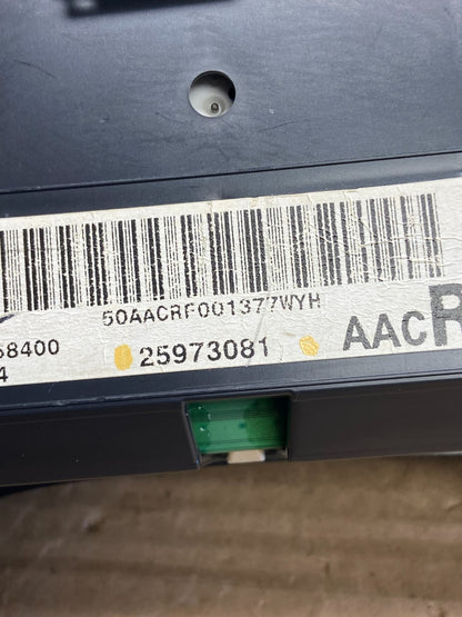 2010 - 2012 Chevrolet Express 2500 3500 Speedometer Cluster Gauge af2653 DG6