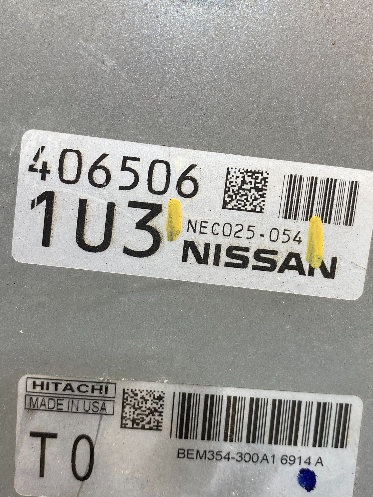 2013 Nissan Frontier Xterra 4.0L Engine Control Unit ECU Module AG9449 DG2