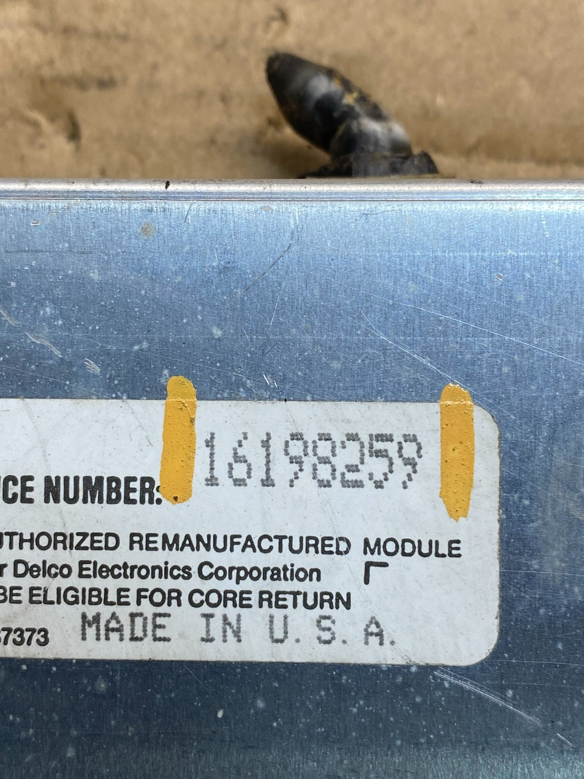 1986 1989 Chevrolet Corvette 5.7L Engine Control Module ECM ECU AC4421 DG2