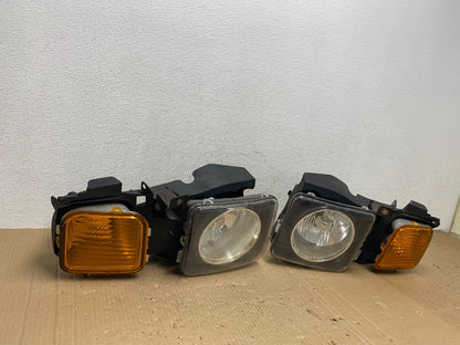 2006 to 2010 Hummer H3 Left+Right Halogen Headlights AE9018 DW2