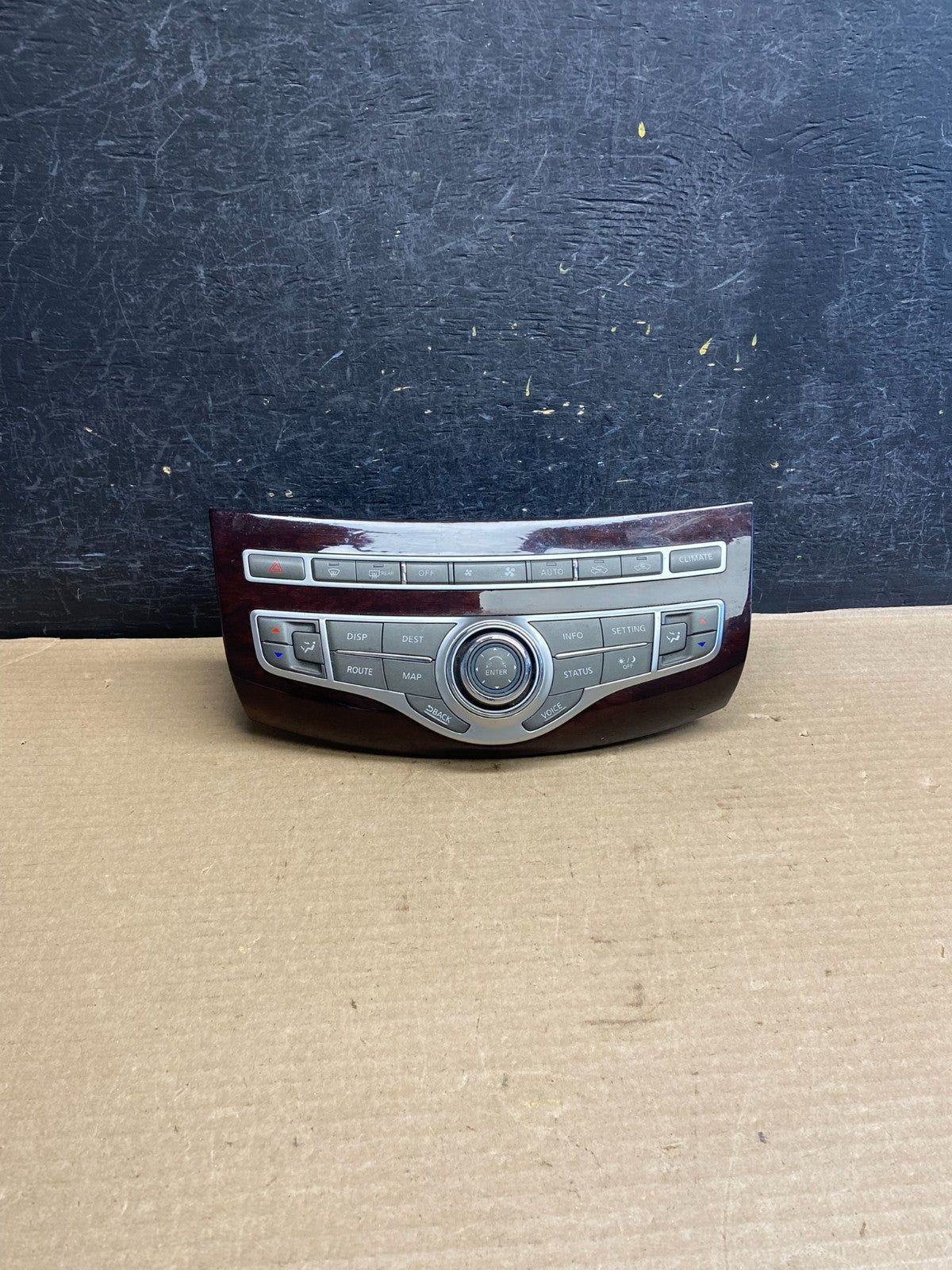 2011 2012 2013 Infiniti M37 Front Temperature Climate Control Panel AH1448 DG0