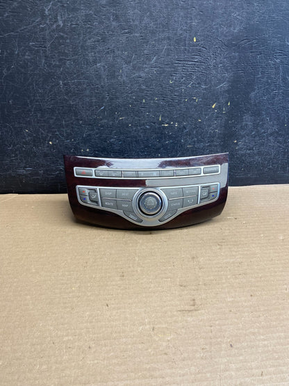 2011 2012 2013 Infiniti M37 Front Temperature Climate Control Panel AH1448 DG0