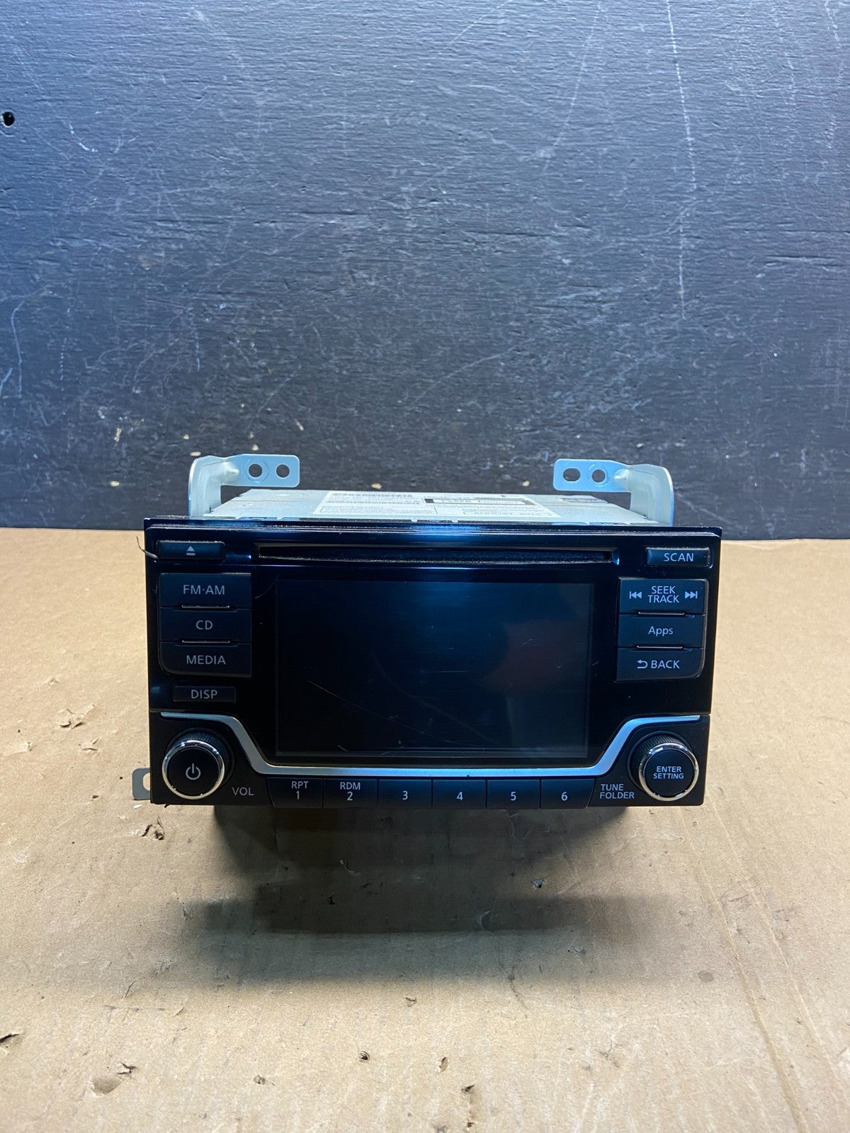 2015 Nissan Sentra Juke Radio CD Player AM/FM 281853ym1a AG1616 DG0