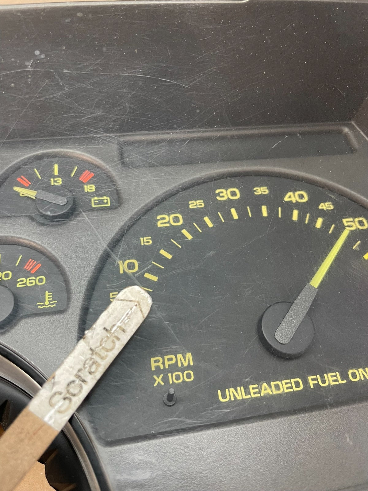 1990 1991 1992 Chevrolet Camaro Head Speedometer Cluster Gauge ae3313 DG4