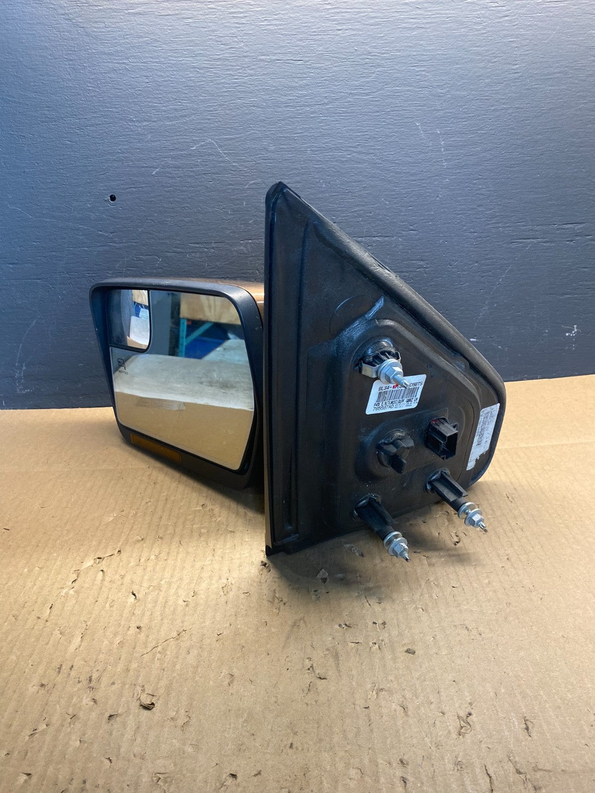 2009 to 2014 Ford F150 Left Driver LH Turn Chrome View Door Mirror AC2622 DW10