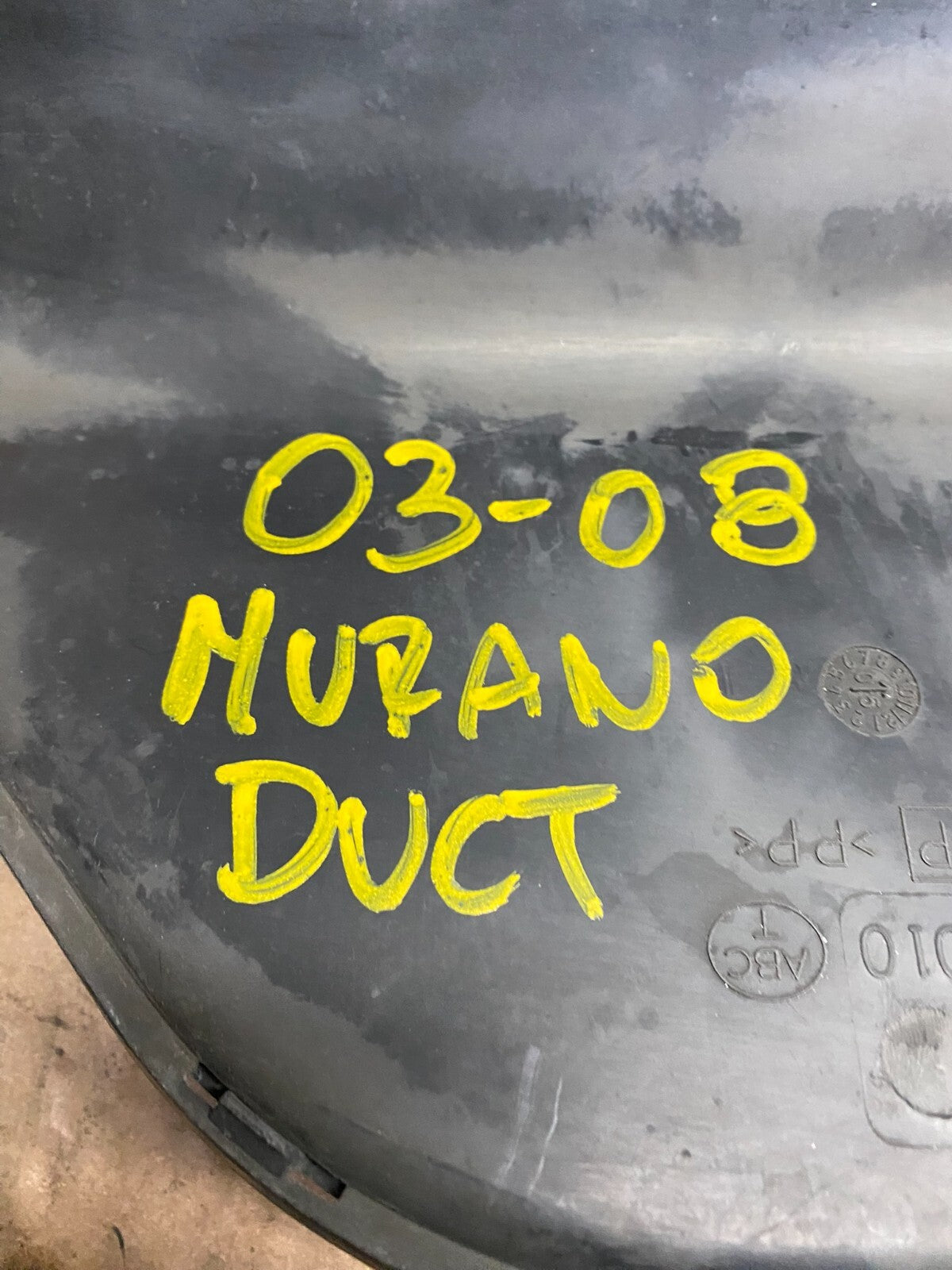 2003 to 2008 Nissan Murano Air Intake Cleaner Duct i3399 DG1 OEM8