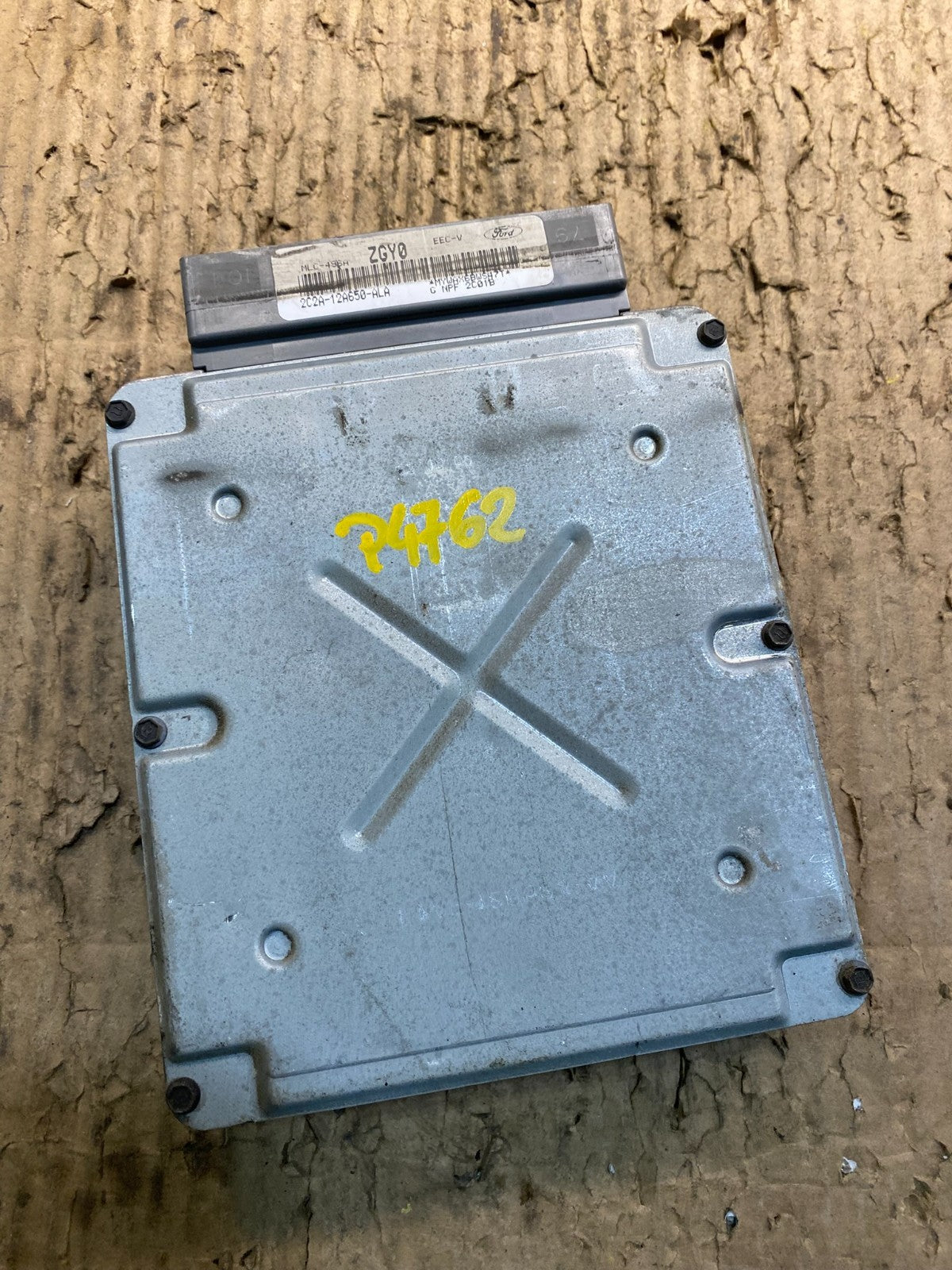 2002 Ford Van E150 E250 5.4L Engine Control Module ECU 2C2A-12A650-ALA Y1162  DG0