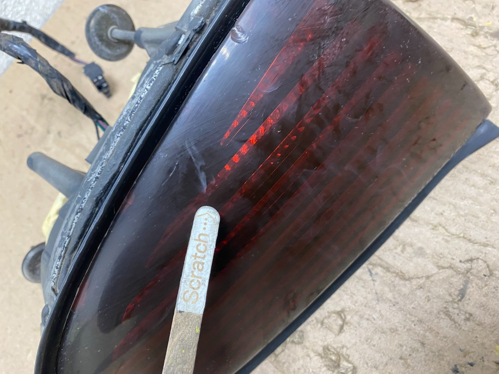 1995 to 2000 Oldsmobile Aurora Left Driver LH Side Tail Light W3579 DG3