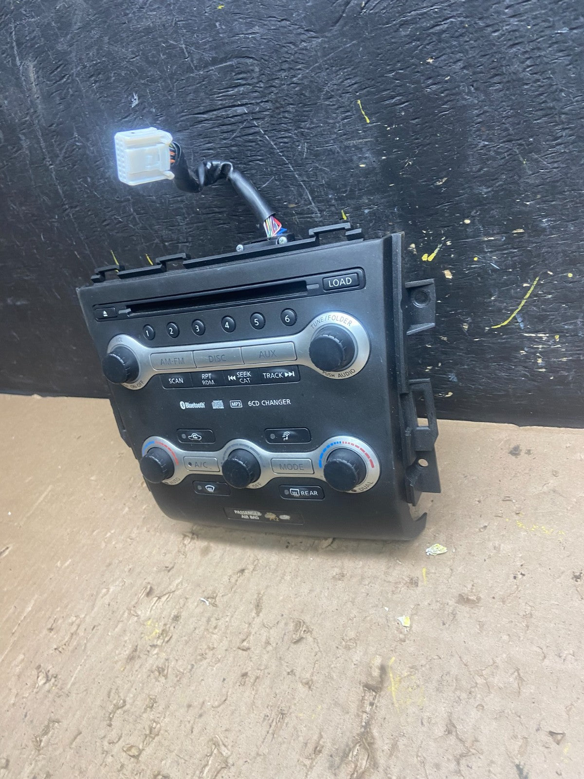 2009 2010 Nissan Maxima Radio Panel Climate Control Bezel Trim OEM T8974 DG2