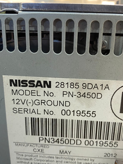 2012 - 2014 Nissan Maxima Radio Panel AM/FM AUX CD Player AC8942 DG6