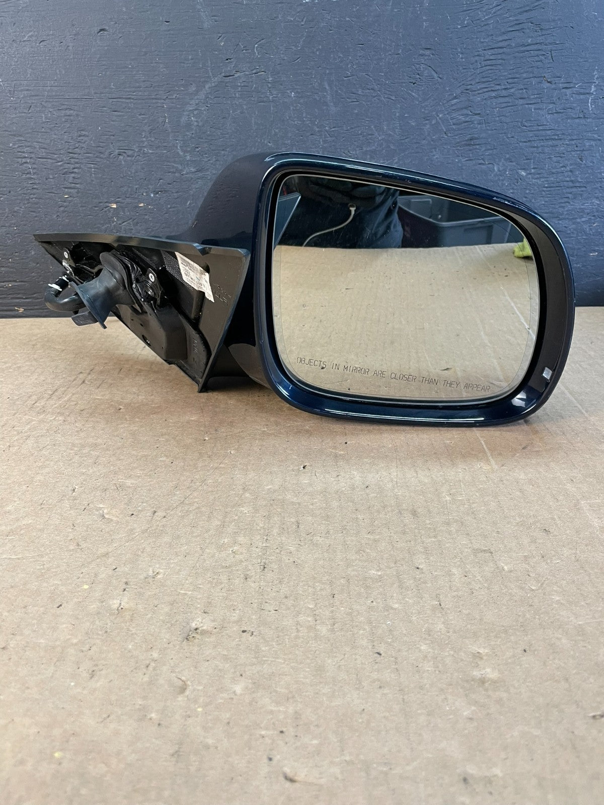 2009 to 2012 Audi Q5 Right Passenger Side Door View Power Mirror AD0316 DW5