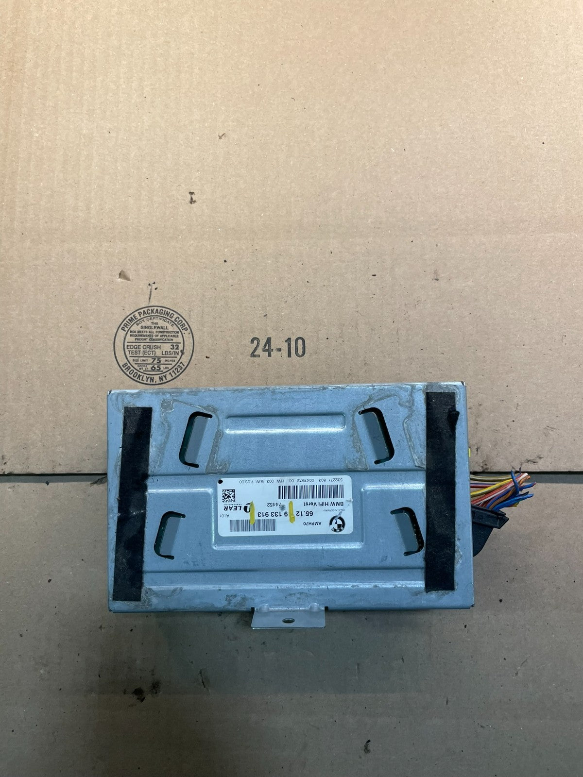 2007-2010 BMW X5 Top HiFi Lear Radio Audio Amplifier Amp OEM V6687 DG2