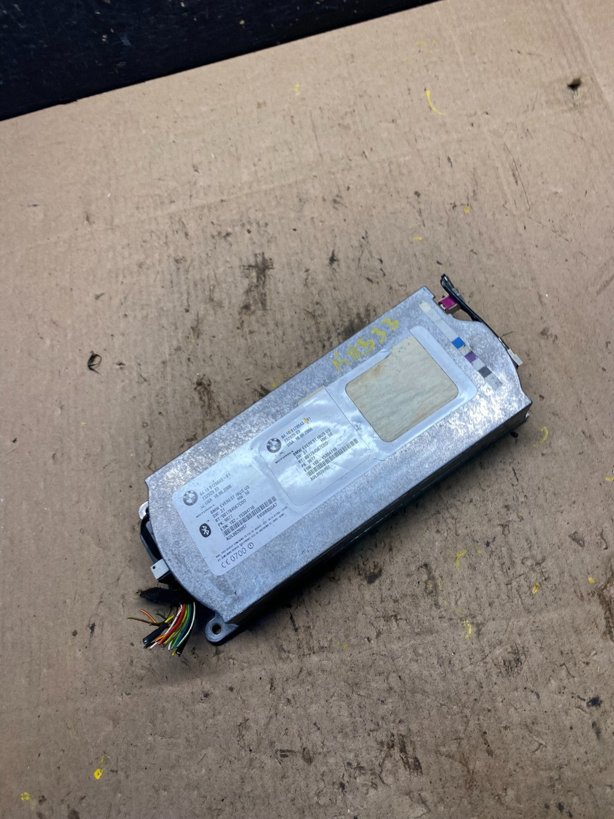 2000 to 2006 Bmw X5 Bluetooth  Control Module Computer Telematics OEM R8533 DG5