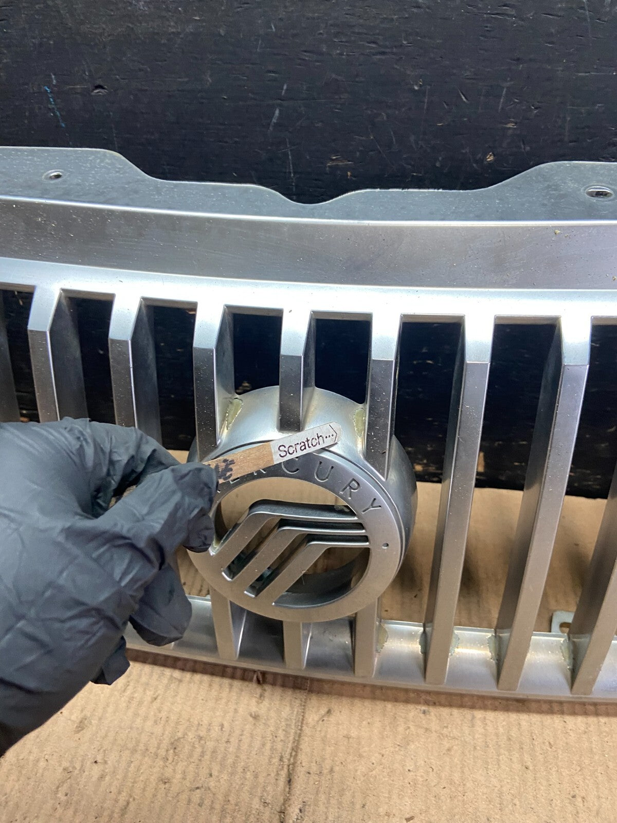 2002 to 2005 Mercury Mountaineer Front Upper Grill Grille Oem N9220 DG4