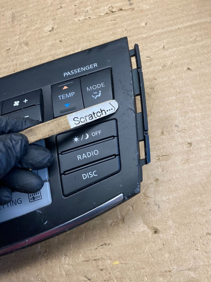 2007 Infiniti M35 Navigation Radio Climate Control 28395eh100 ag8368 DG3