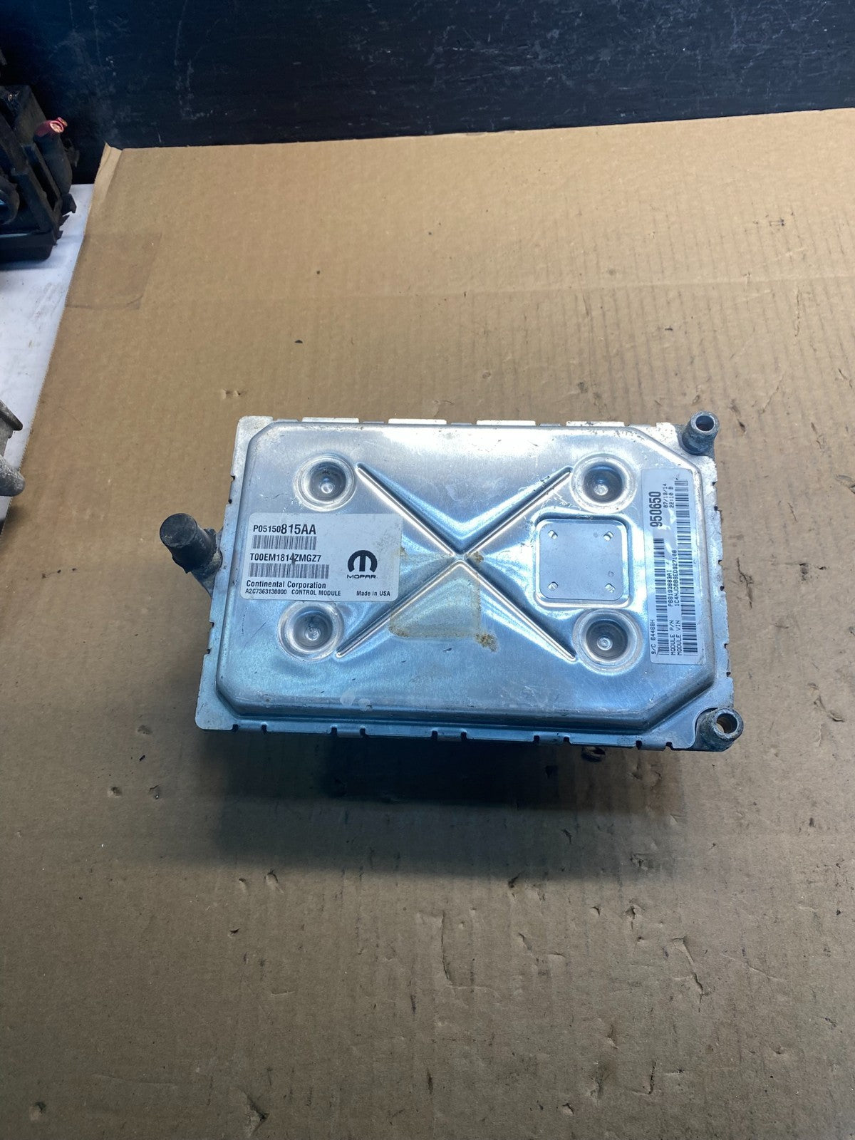 2014 Jeep Compass Patriot Engine Control Unit Module ECM ECU AC2584 DW1