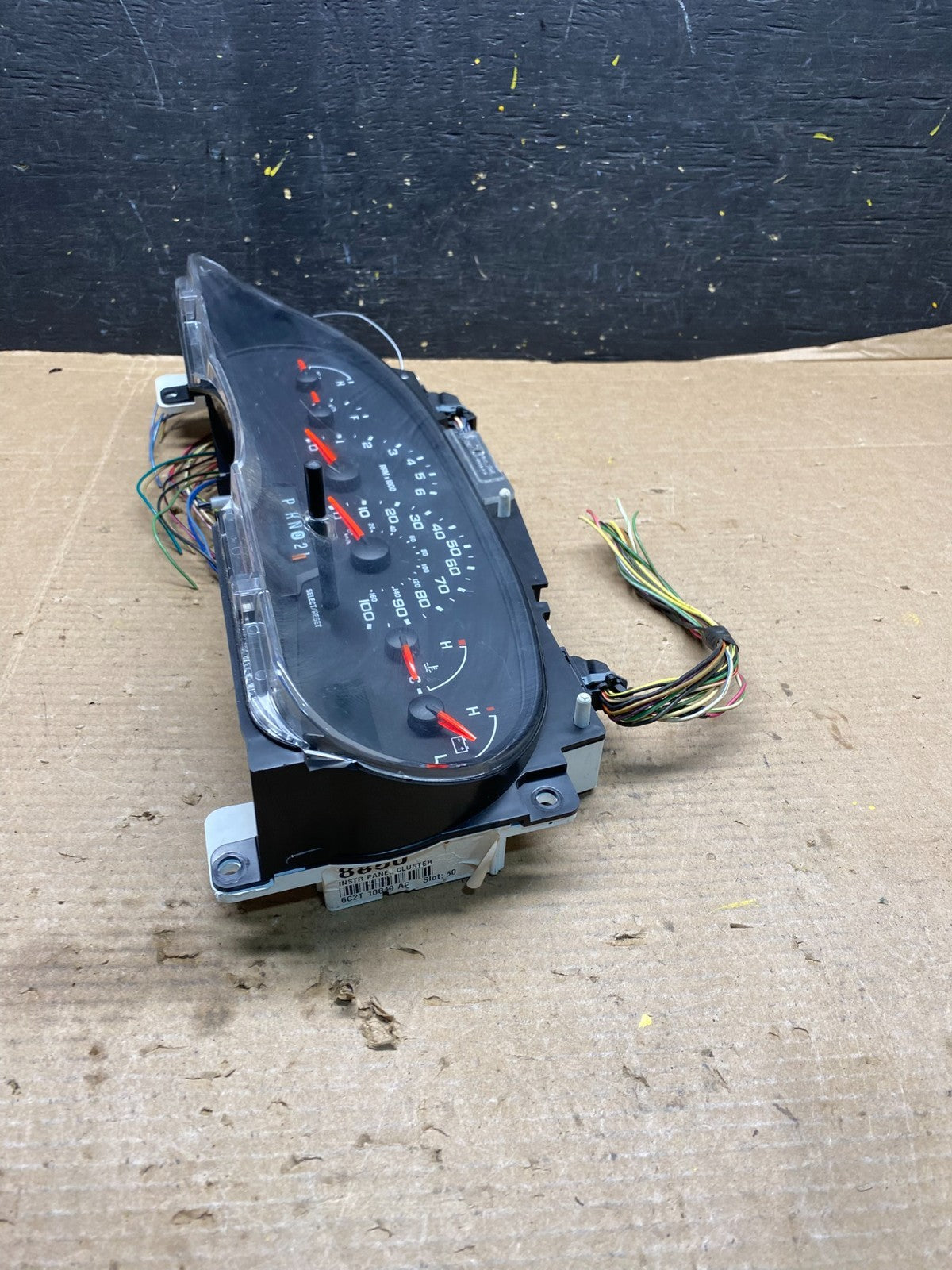 2006 Ford E350 Gauge Speedometer Cluster OEM r2823 DG3