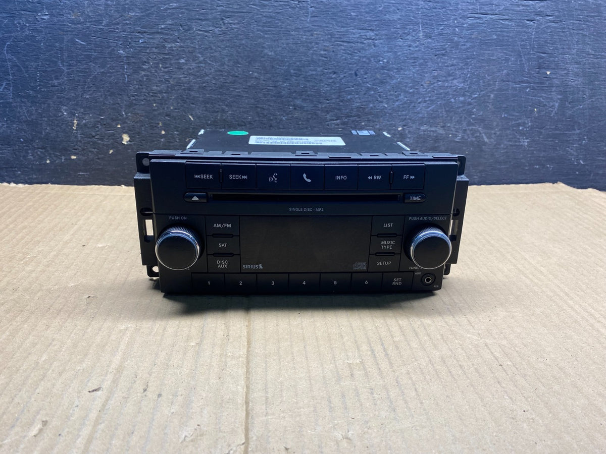 2007-2012 Chrysler Dodge Jeep Ram Radio CD MP3 AUX Receiver AI0206 DG0