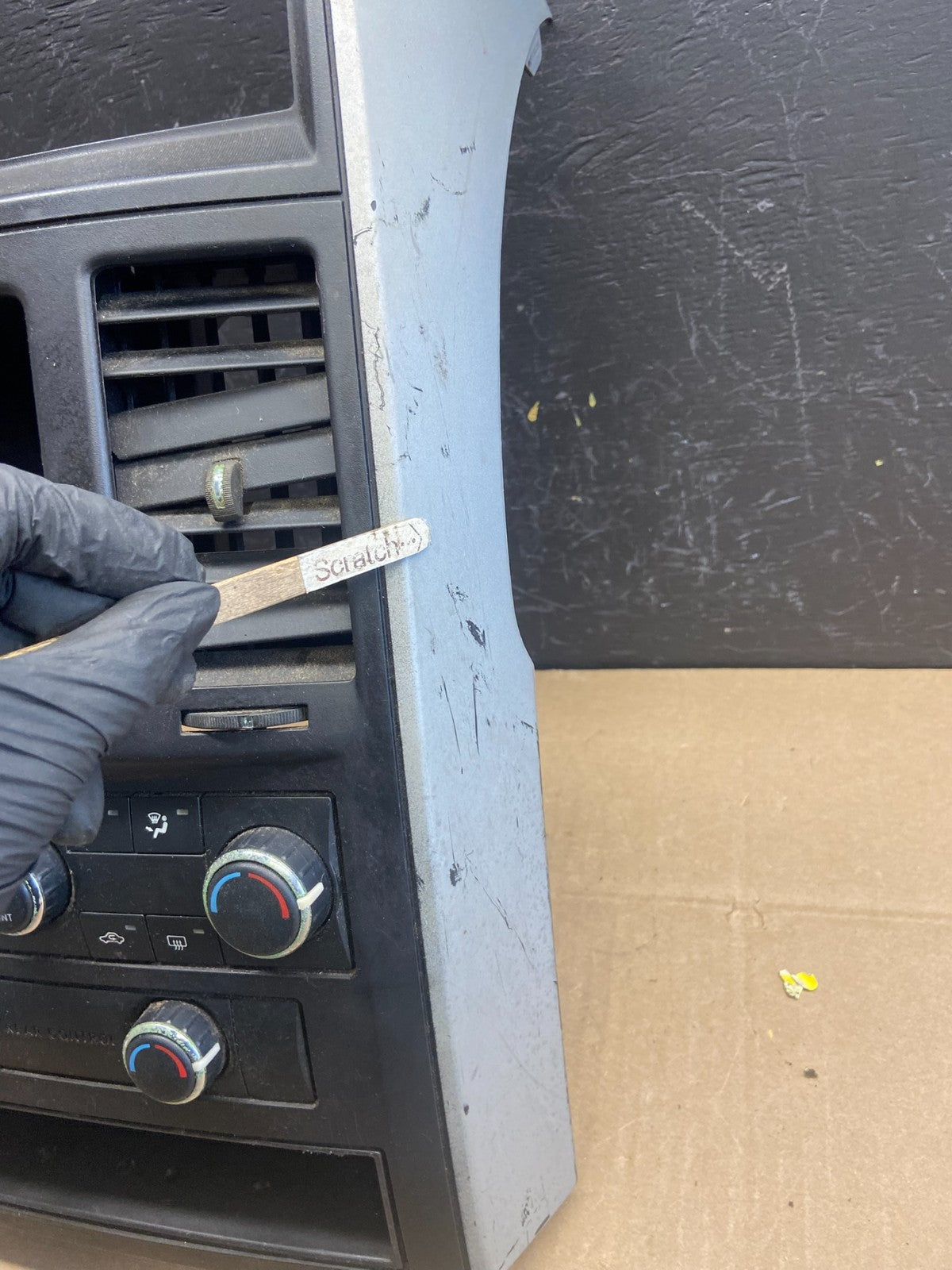 2008-2010 Dodge Grand Caravan Radio Bezel Climate Control Heat Heater AB9337 DG3