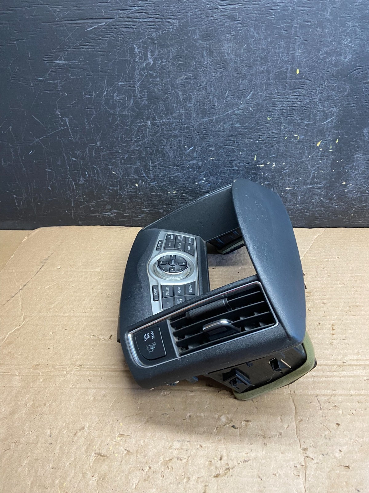 2011 2012 2013 Nissan Maxima Radio Audio Panel Control Bezel Trim AF2172 DG2