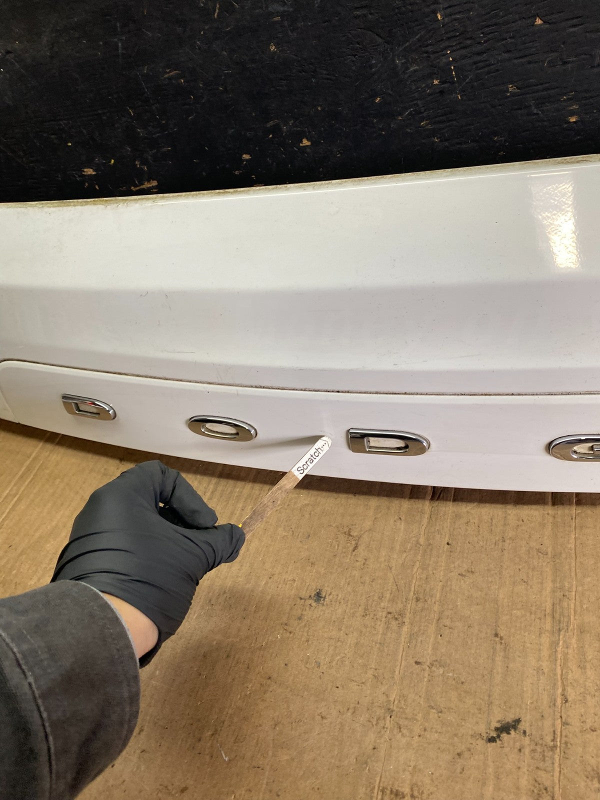2011 to 2018 Dodge Grand Caravan Tail Gate Trim Molding With Camera OEM T4001 DG5
