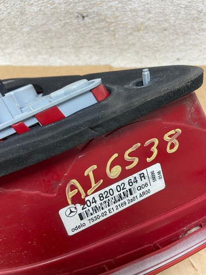 2008 2009 2010 2011 Mercedes C-Class Right Passenger Tail Light AI6538 LK5