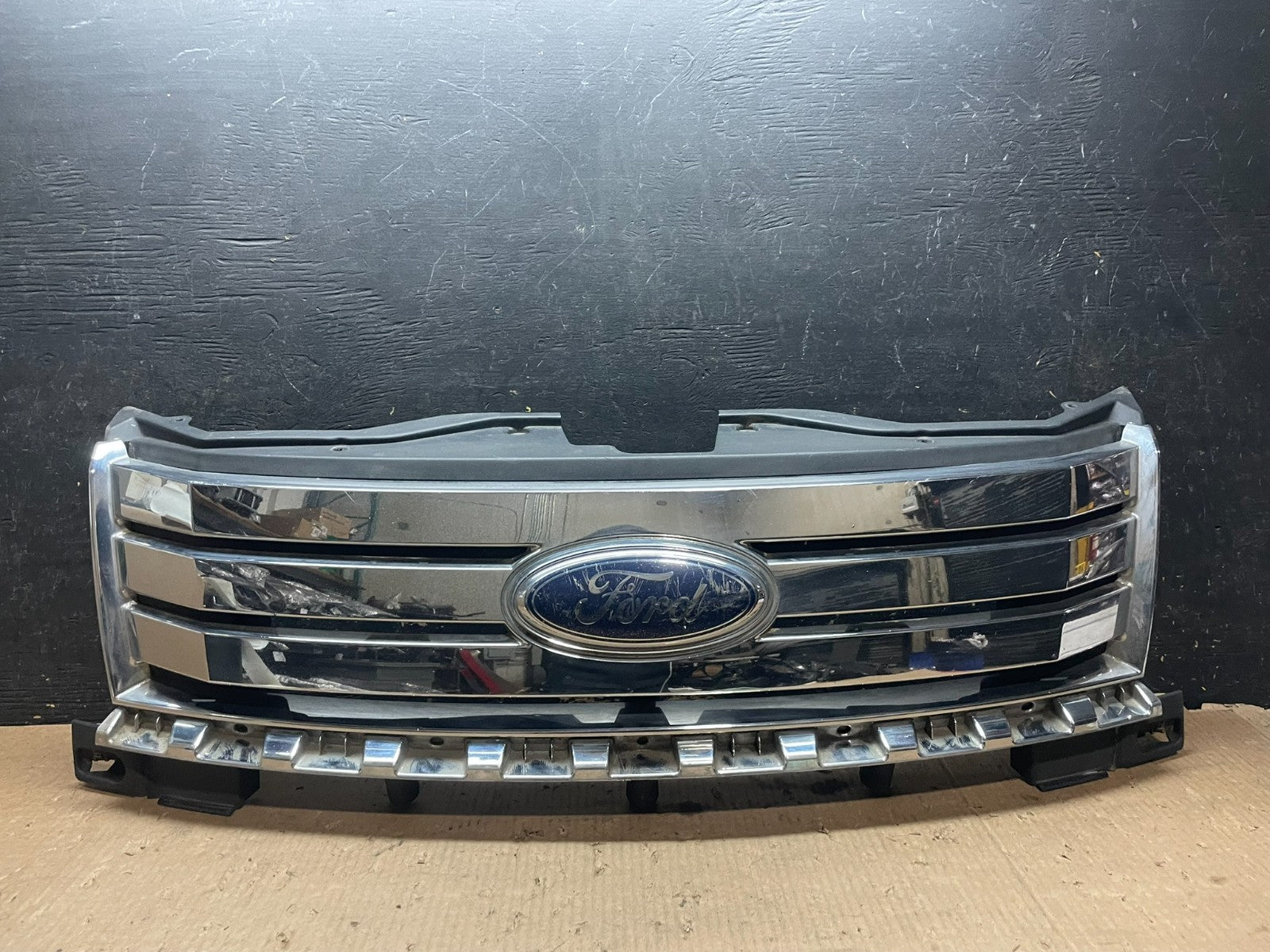 2007 2008 2009 2010 Ford Edge Front Upper Chrome Grill Grille Oem Z3291 DG0