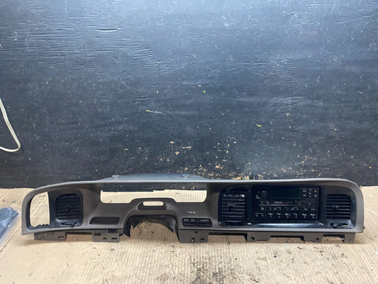 1999-2011 Crown Victoria Marquis Speedometer Radio Climate Bezel Trim V6868 DG0