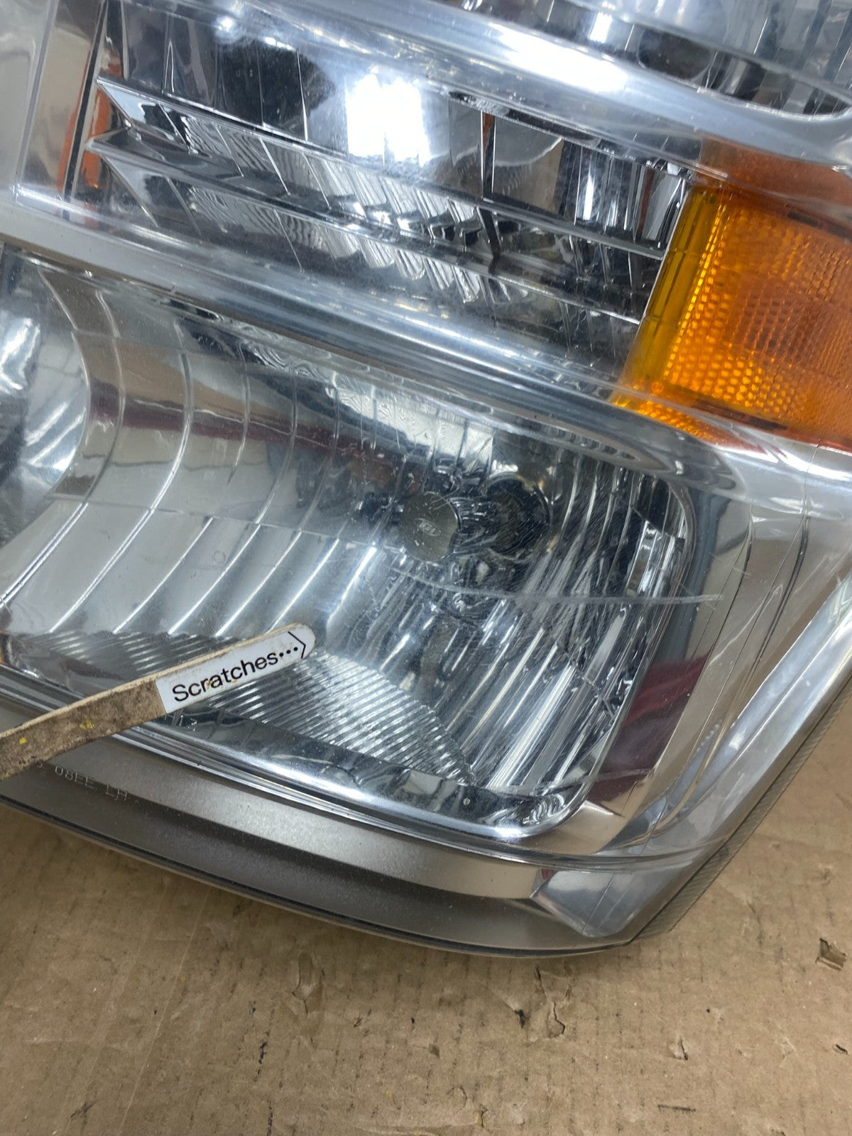 2008-2014 Ford Econoline E150 E250 E350 Left Driver LH Headlight OEM AC3835 DW3