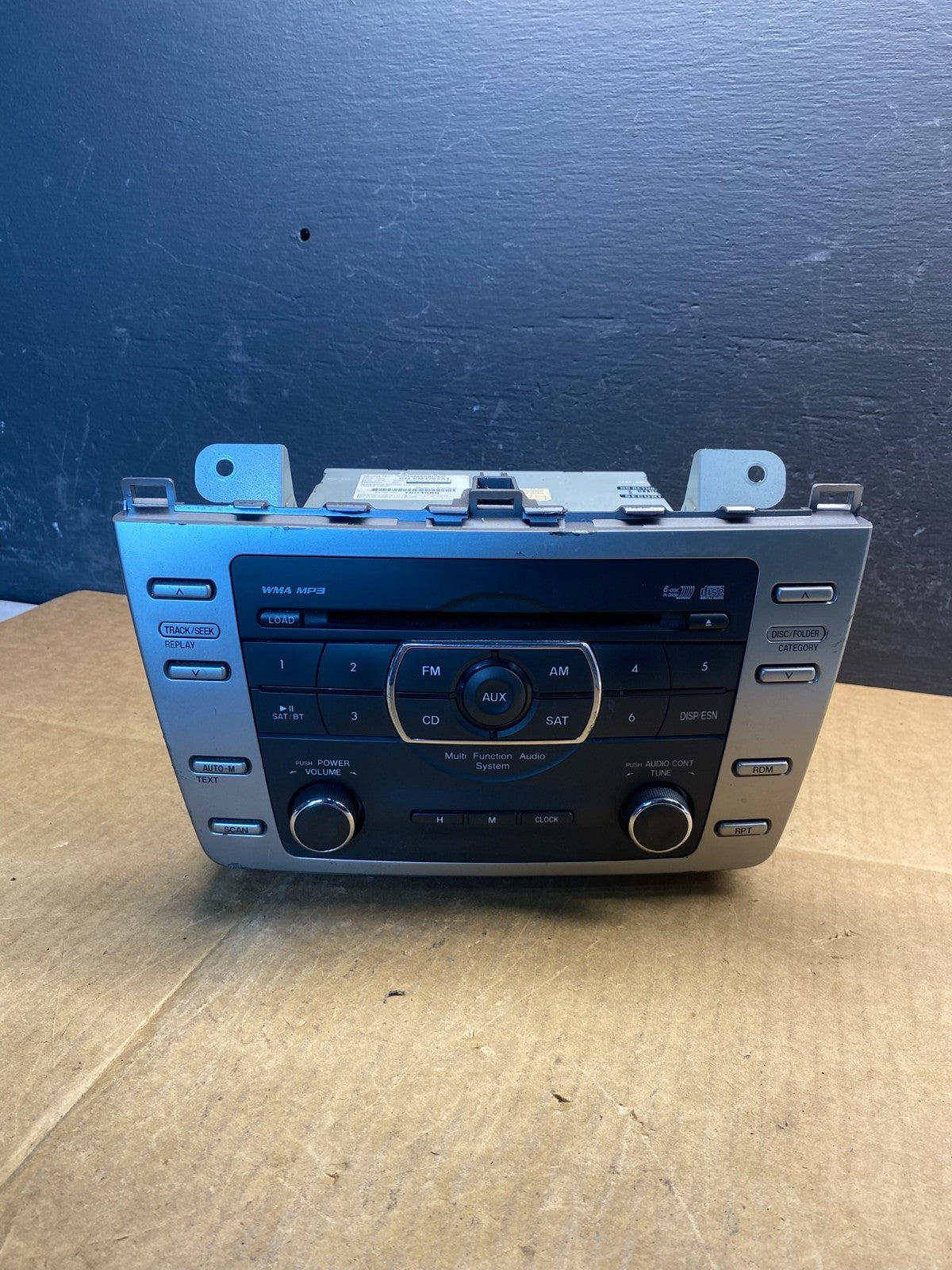 2009 - 2010 Mazda 6 AM FM CD Player Stereo Radio ad3610 DG0