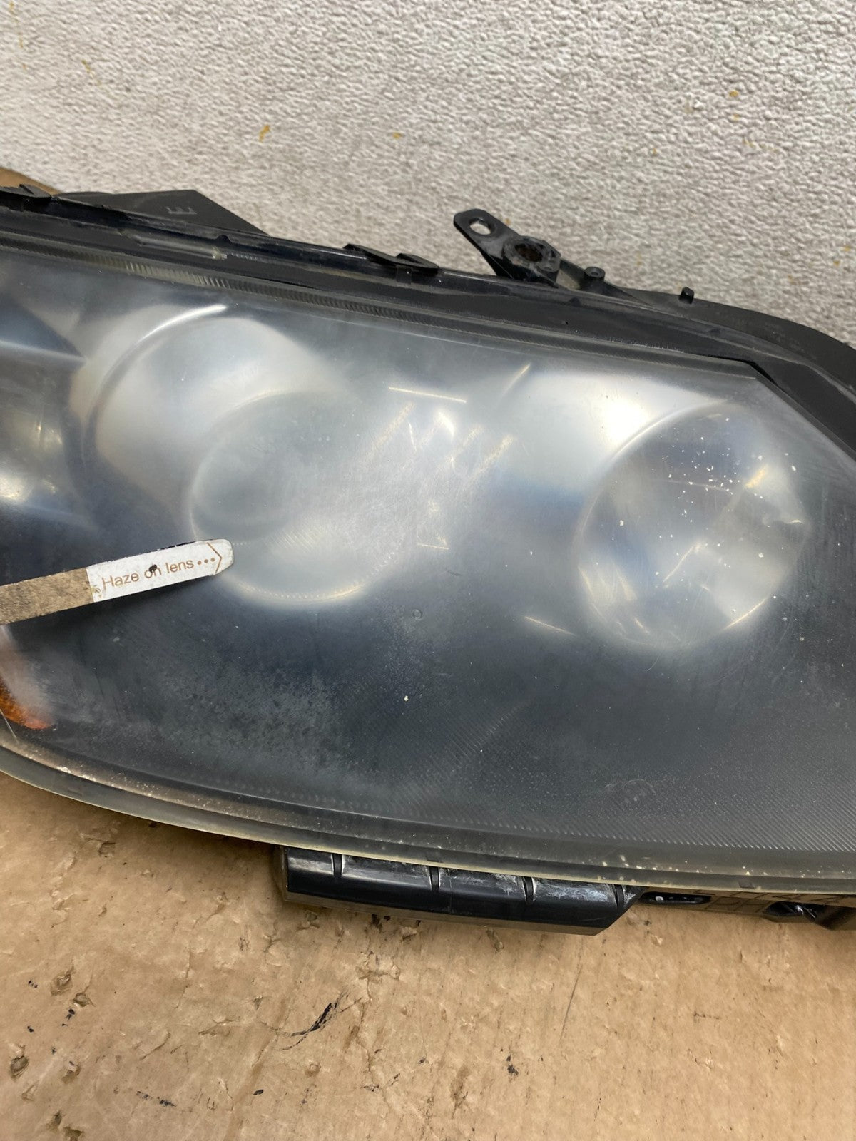 Halogen 2007 to 2009 Mazda CX-7 Right Passenger RH Side Headlight AI8954 DW4