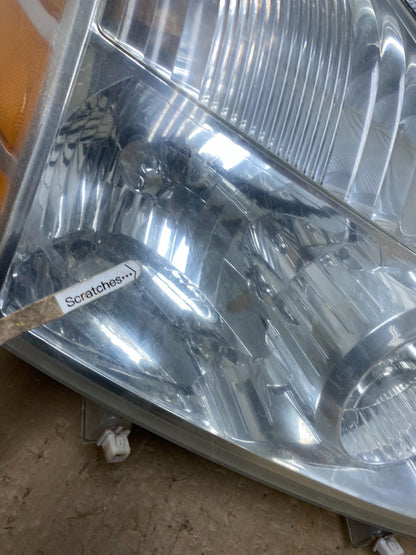 2004 to 2007 Nissan Armada Left+Right Side Set Headlights AC5970 DW3
