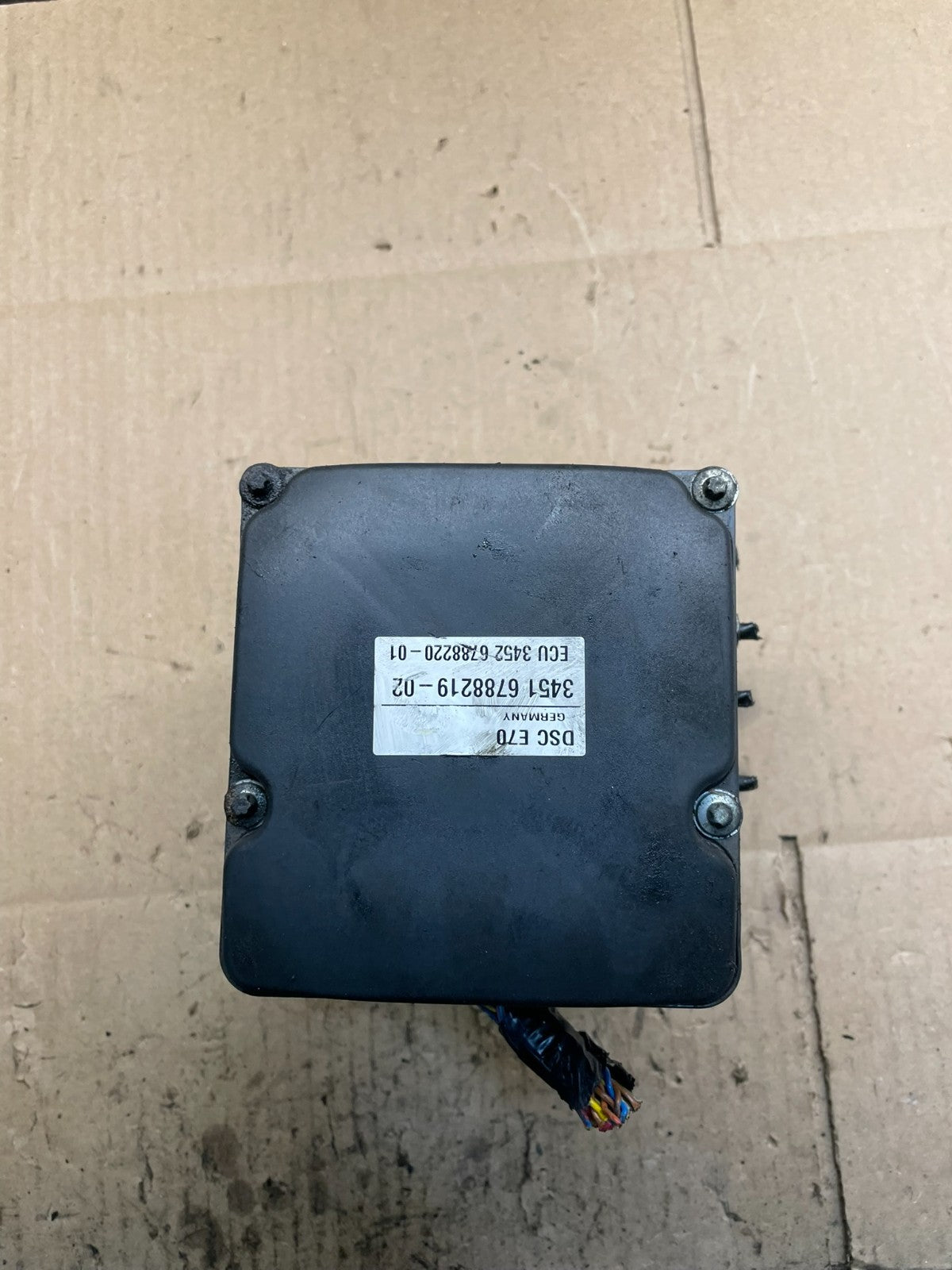 2007 to 2010 BMW X5 E70 ABS Anti-Lock Brake Pump 3451 6780126-02 OEM V9107 DG4